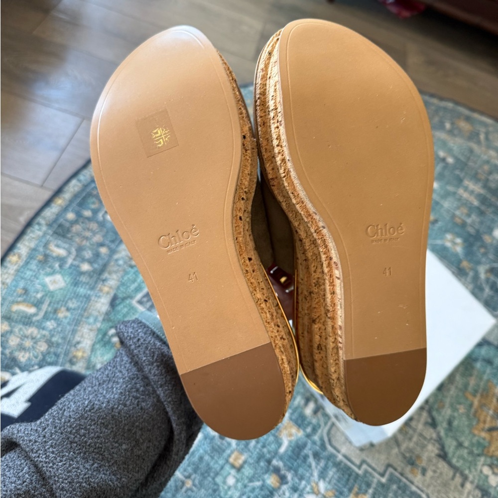 Chloé Camille Suede Sandals size 41 - Picture 2 of 5